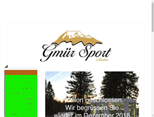 Tablet Screenshot of gmuersport.ch